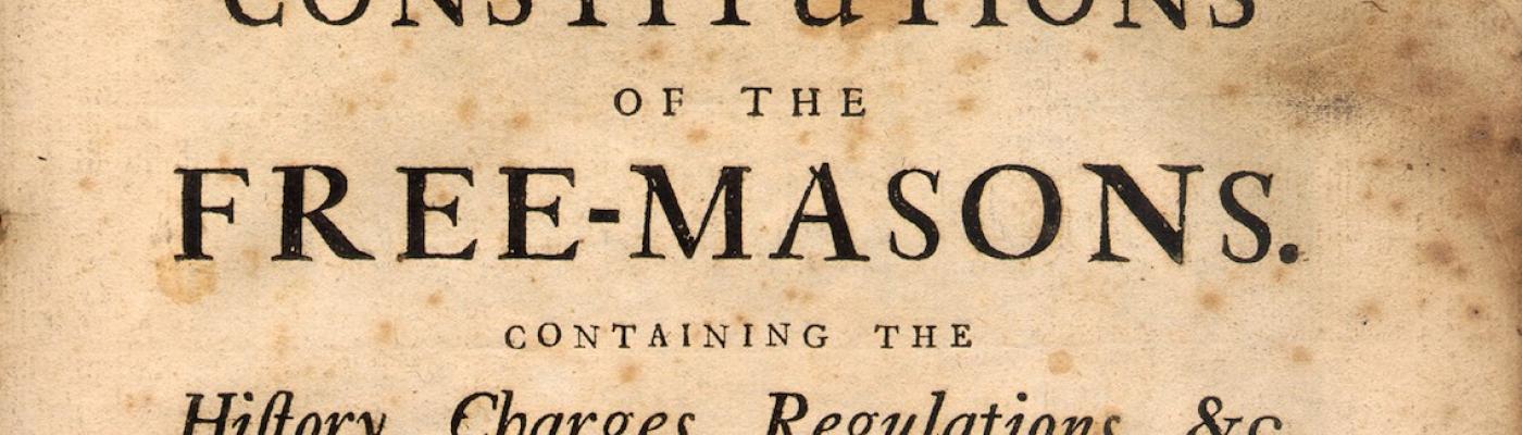 Constitutions of Freemasons