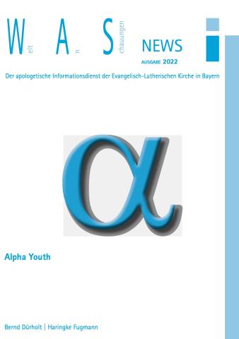 Cover mit kleinem griechischem Buchstaben Alpha